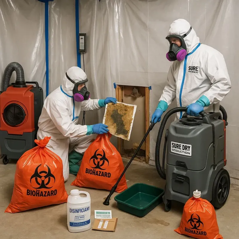 Contaminated Water Handling Protocols process in Crystal Falls, MI