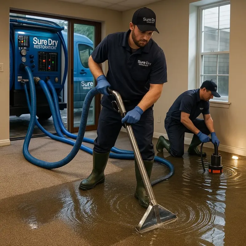 Water Extraction and Removal process in Crystal Falls, MI